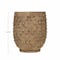 Hello Honey® 9'' Distressed Finish Sandstone Hobnail Planter